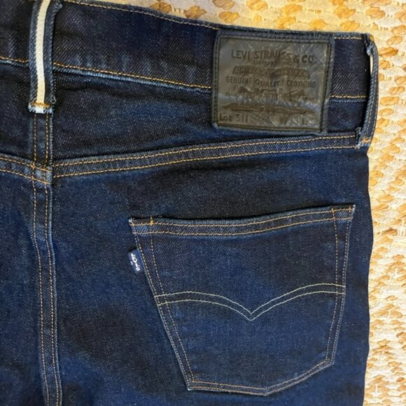 Levi's Japanese Selvedge 511s - Rare Blue Tab - Picture 1 of 11